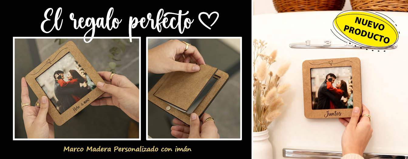 MARCO MADERA MAGNÉTICO